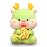 Maxbell 2024 New Year Stuffed Animal Doll Lovely Dragon Plush Toy for Holiday Office
