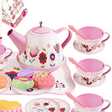 Maxbell Princess Tea Time Toys Dessert Play Foods Accessories for Birthday Gift Girls Style A