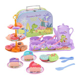 Maxbell Princess Tea Time Toys Dessert Play Foods Accessories for Birthday Gift Girls Style B