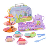 Maxbell Princess Tea Time Toys Dessert Play Foods Accessories for Birthday Gift Girls Style B