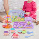 Maxbell Princess Tea Time Toys Dessert Play Foods Accessories for Birthday Gift Girls Style B