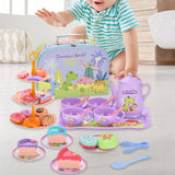 Maxbell Princess Tea Time Toys Dessert Play Foods Accessories for Birthday Gift Girls Style B