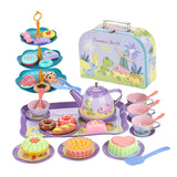 Maxbell Princess Tea Time Toys Dessert Play Foods Accessories for Birthday Gift Girls Style C