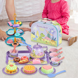 Maxbell Princess Tea Time Toys Dessert Play Foods Accessories for Birthday Gift Girls Style C
