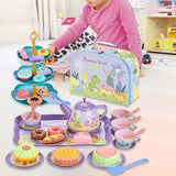 Maxbell Princess Tea Time Toys Dessert Play Foods Accessories for Birthday Gift Girls Style C