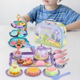 Maxbell Princess Tea Time Toys Dessert Play Foods Accessories for Birthday Gift Girls Style C