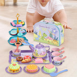 Maxbell Princess Tea Time Toys Dessert Play Foods Accessories for Birthday Gift Girls Style C