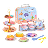 Maxbell Princess Tea Time Toys Dessert Play Foods Accessories for Birthday Gift Girls Style D