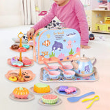 Maxbell Princess Tea Time Toys Dessert Play Foods Accessories for Birthday Gift Girls Style D