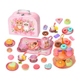 Maxbell Princess Tea Time Toys Dessert Play Foods Accessories for Birthday Gift Girls Style F