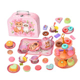 Maxbell Princess Tea Time Toys Dessert Play Foods Accessories for Birthday Gift Girls Style F