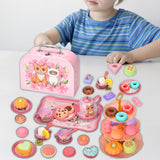 Maxbell Princess Tea Time Toys Dessert Play Foods Accessories for Birthday Gift Girls Style F