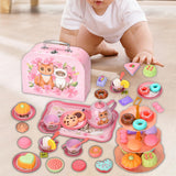 Maxbell Princess Tea Time Toys Dessert Play Foods Accessories for Birthday Gift Girls Style F