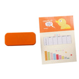 Maxbell 1/12 Dollhouse Pencil Box Craft Collections Dioramas Model Train Accessories orange