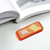 Maxbell 1/12 Dollhouse Pencil Box Craft Collections Dioramas Model Train Accessories orange