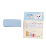 Maxbell 1/12 Dollhouse Pencil Box Craft Collections Dioramas Model Train Accessories blue A
