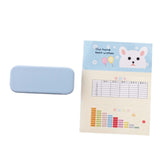 Maxbell 1/12 Dollhouse Pencil Box Craft Collections Dioramas Model Train Accessories blue A