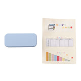 Maxbell 1/12 Dollhouse Pencil Box Craft Collections Dioramas Model Train Accessories blue B