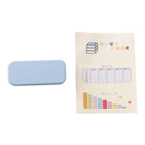 Maxbell 1/12 Dollhouse Pencil Box Craft Collections Dioramas Model Train Accessories blue B