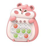 Maxbell Fast Push Bubble Game Press Game for Boys and Girl Kids Party Favor pink mouse