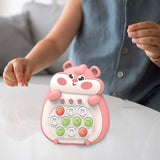 Maxbell Fast Push Bubble Game Press Game for Boys and Girl Kids Party Favor pink mouse