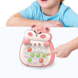 Maxbell Fast Push Bubble Game Press Game for Boys and Girl Kids Party Favor pink mouse