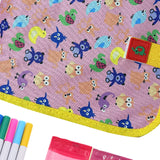 Maxbell Kids Erasable Book Doodle Set for Toddlers Painting Toys for Game Travel Car style A