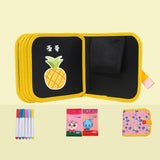 Maxbell Kids Erasable Book Doodle Set for Toddlers Painting Toys for Game Travel Car style A