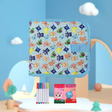 Maxbell Kids Erasable Book Doodle Set for Toddlers Painting Toys for Game Travel Car style B