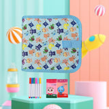 Maxbell Kids Erasable Book Doodle Set for Toddlers Painting Toys for Game Travel Car style B