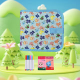 Maxbell Kids Erasable Book Doodle Set for Toddlers Painting Toys for Game Travel Car style B