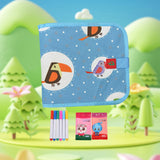 Maxbell Kids Erasable Book Doodle Set for Toddlers Painting Toys for Game Travel Car style C