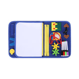 Maxbell Montessori Busy Board Travel Toys Educational for Kids Birthday Gift Toddlers