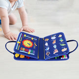 Maxbell Montessori Busy Board Travel Toys Educational for Kids Birthday Gift Toddlers