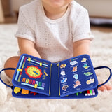 Maxbell Montessori Busy Board Travel Toys Educational for Kids Birthday Gift Toddlers