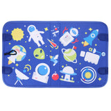 Maxbell Montessori Busy Board Travel Toys Educational for Kids Birthday Gift Blue