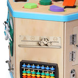 Maxbell Activity Board Montessori Sensory Activity Board for Party Teaching Birthday