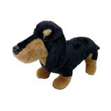 Maxbell Dachshund Doll Creative Plush Animal Figures for New Year Girlfriend Holiday Black