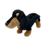 Maxbell Dachshund Doll Creative Plush Animal Figures for New Year Girlfriend Holiday Black