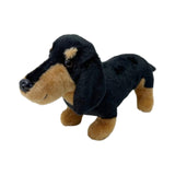 Maxbell Dachshund Doll Creative Plush Animal Figures for New Year Girlfriend Holiday Black