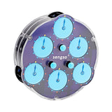 Maxbell Magnetic Clock Puzzle Magnetic Positioning Clock for Teens Adults Friend