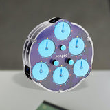 Maxbell Magnetic Clock Puzzle Magnetic Positioning Clock for Teens Adults Friend