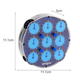 Maxbell Magnetic Clock Puzzle Magnetic Positioning Clock for Teens Adults Friend