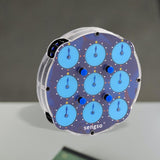 Maxbell Magnetic Clock Puzzle Magnetic Positioning Clock for Teens Adults Friend