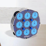 Maxbell Magnetic Clock Puzzle Magnetic Positioning Clock for Teens Adults Friend