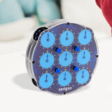 Maxbell Magnetic Clock Puzzle Magnetic Positioning Clock for Teens Adults Friend