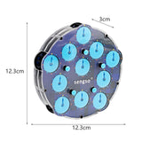 Maxbell Magnetic Clock Puzzle Magnetic Positioning Clock for Teens Adults Friend