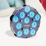 Maxbell Magnetic Clock Puzzle Magnetic Positioning Clock for Teens Adults Friend