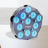 Maxbell Magnetic Clock Puzzle Magnetic Positioning Clock for Teens Adults Friend