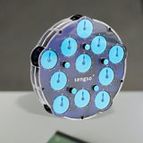 Maxbell Magnetic Clock Puzzle Magnetic Positioning Clock for Teens Adults Friend